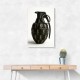 Saint Laurent Fashion Inspired Grenade Wall Art  